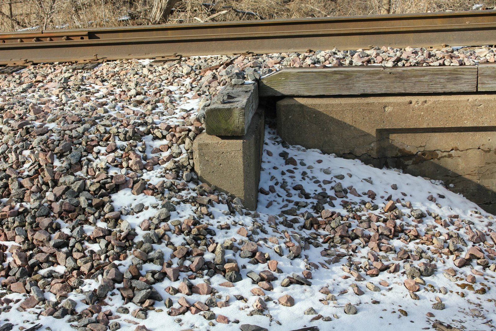 West abutment